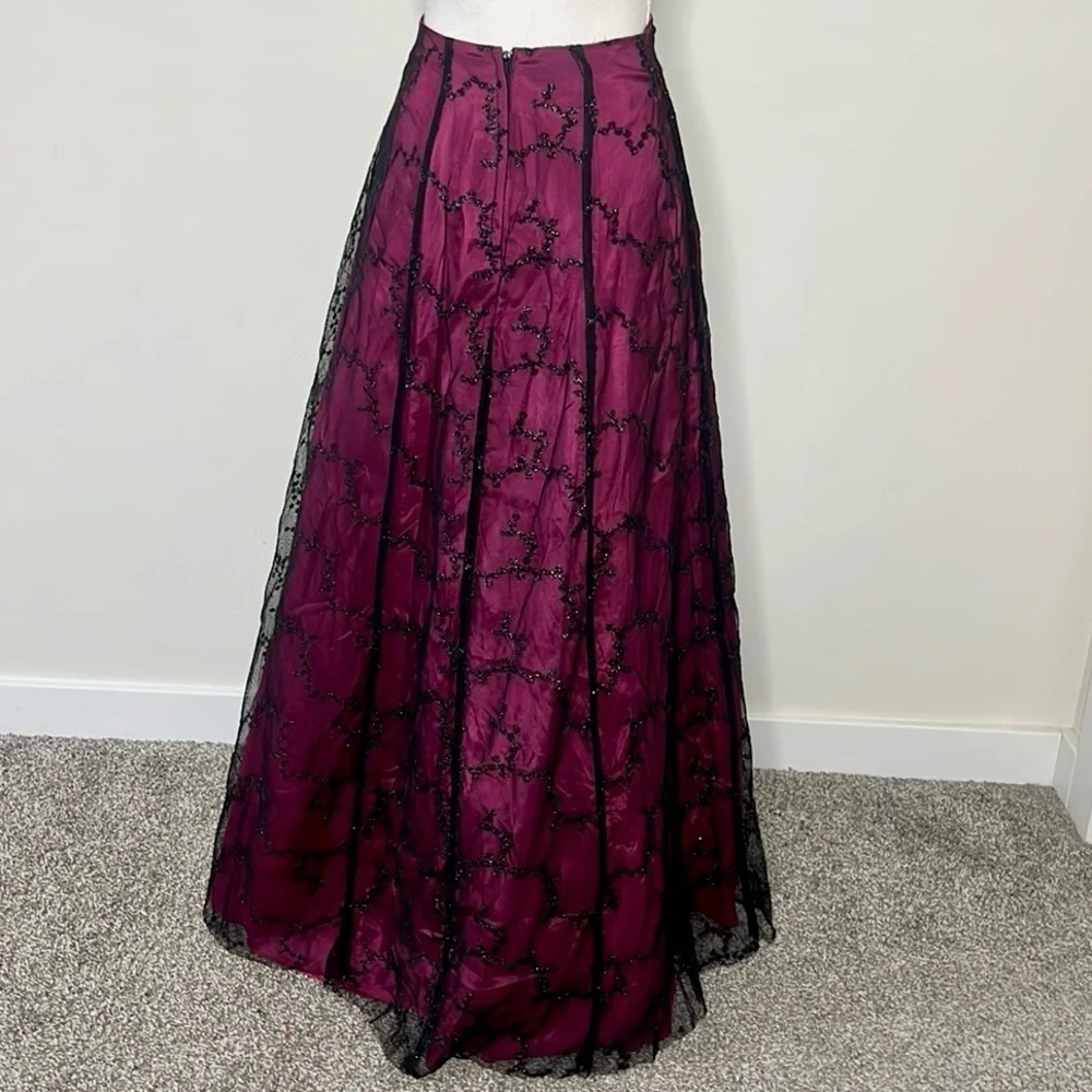 Vintage Formal Prom Maxi Skirt